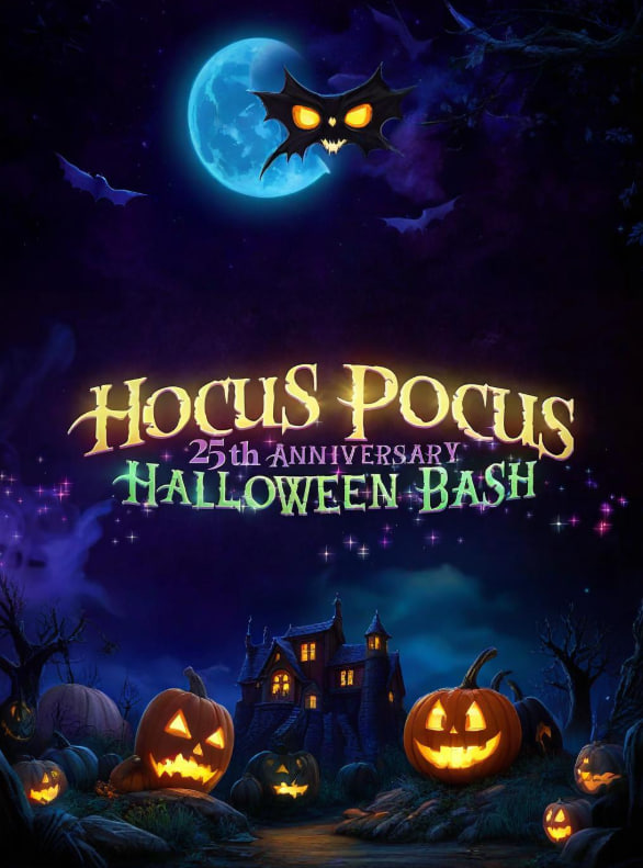 Hocus Pocus25周年万圣节狂欢
